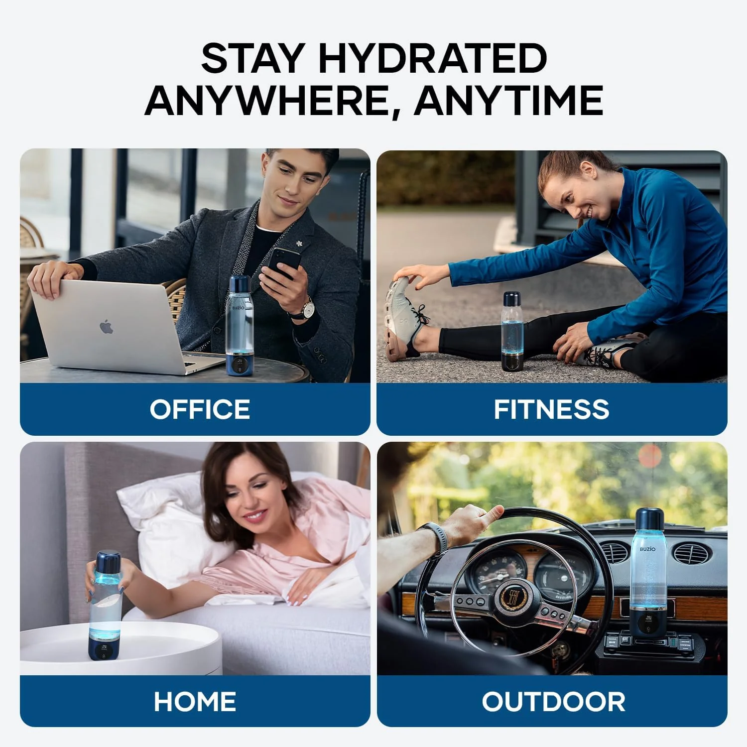 2 Pack Hydrogen Water Bottle - Image 4