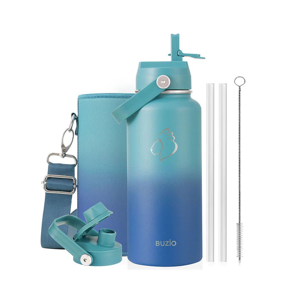 Duet Series Water Bottles with 2 Lids | 32oz - Image 26
