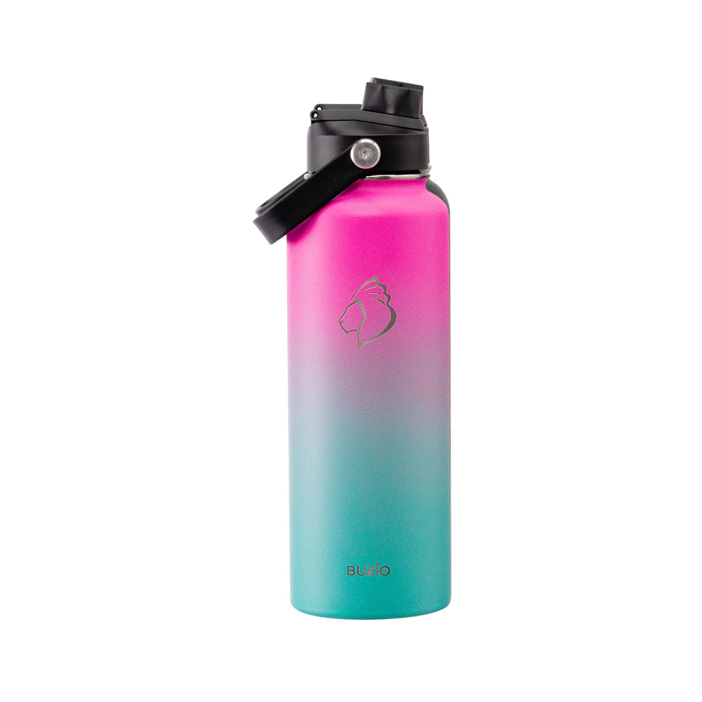 Duet Series Water Bottles with 2 Lids | 40oz - Image 3