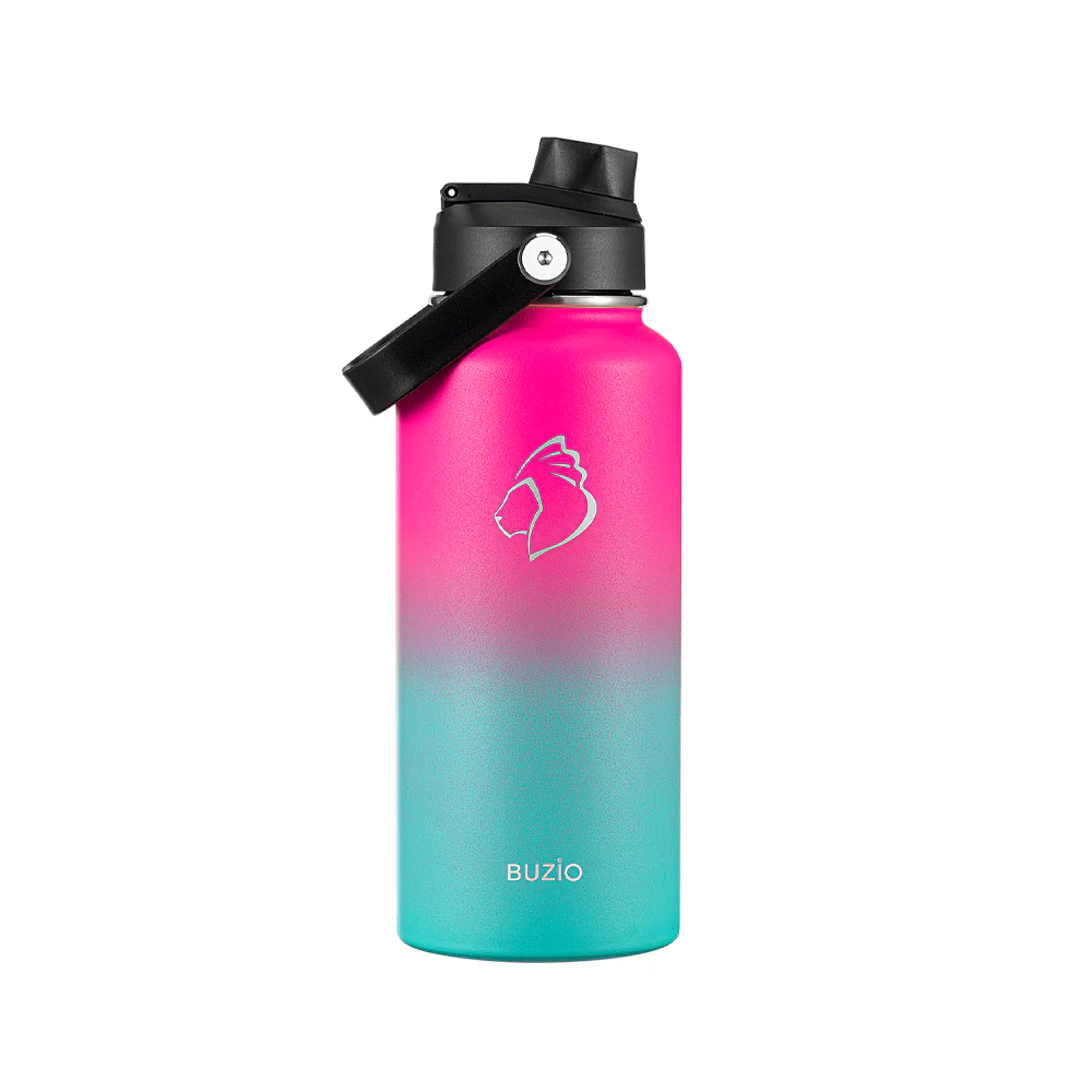 Insulated Water Bottles with Straw Lid | 32oz | Sorbet - Image 3