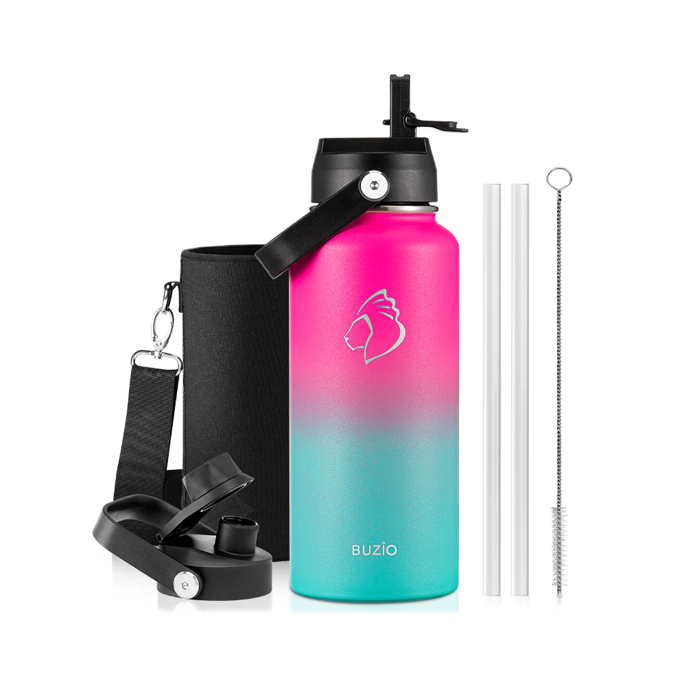 Duet Series Insulated Water Bottles with 2 Lids | 24oz- 128oz - Image 17