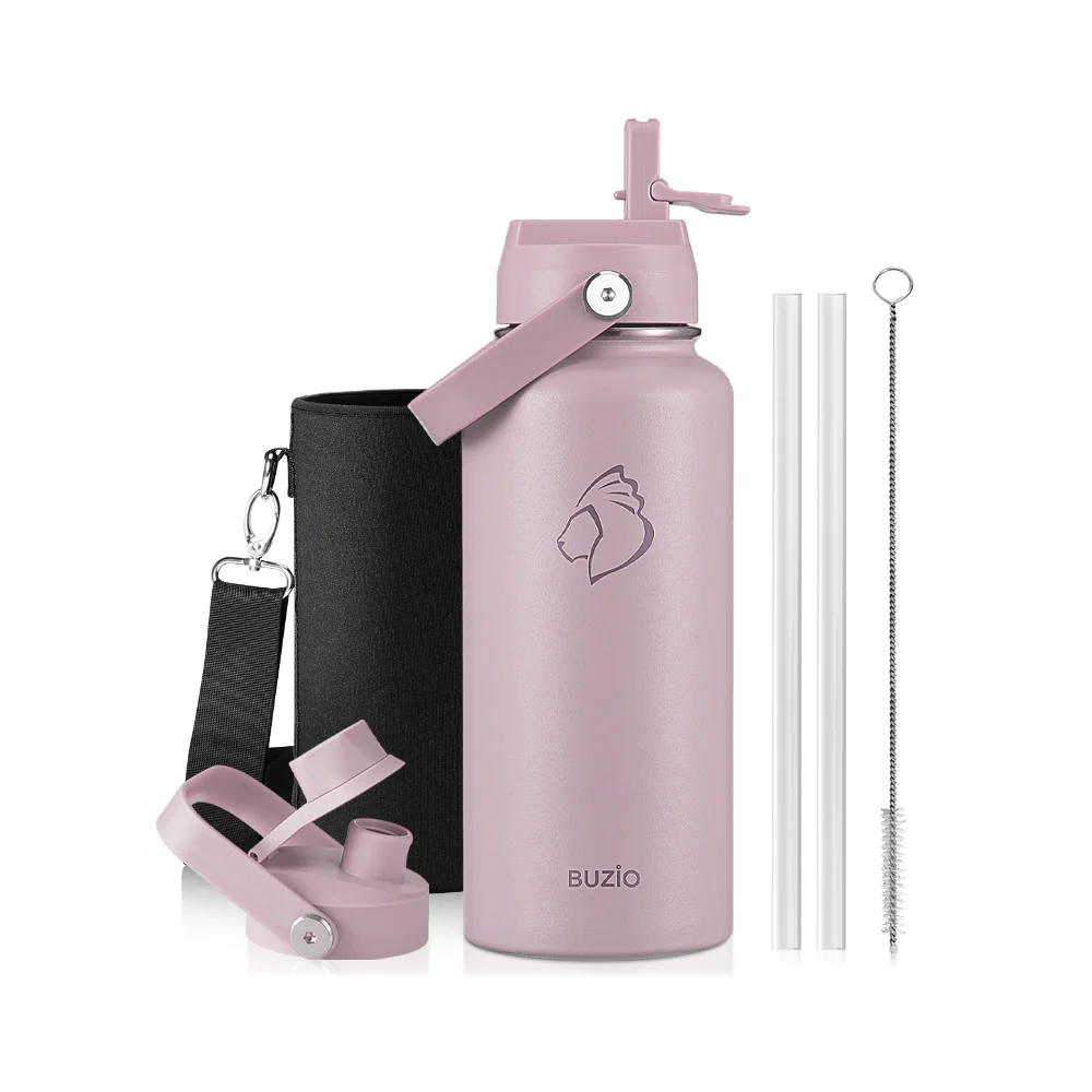 Duet Series Insulated Water Bottles with 2 Lids | 24oz- 128oz - Image 20