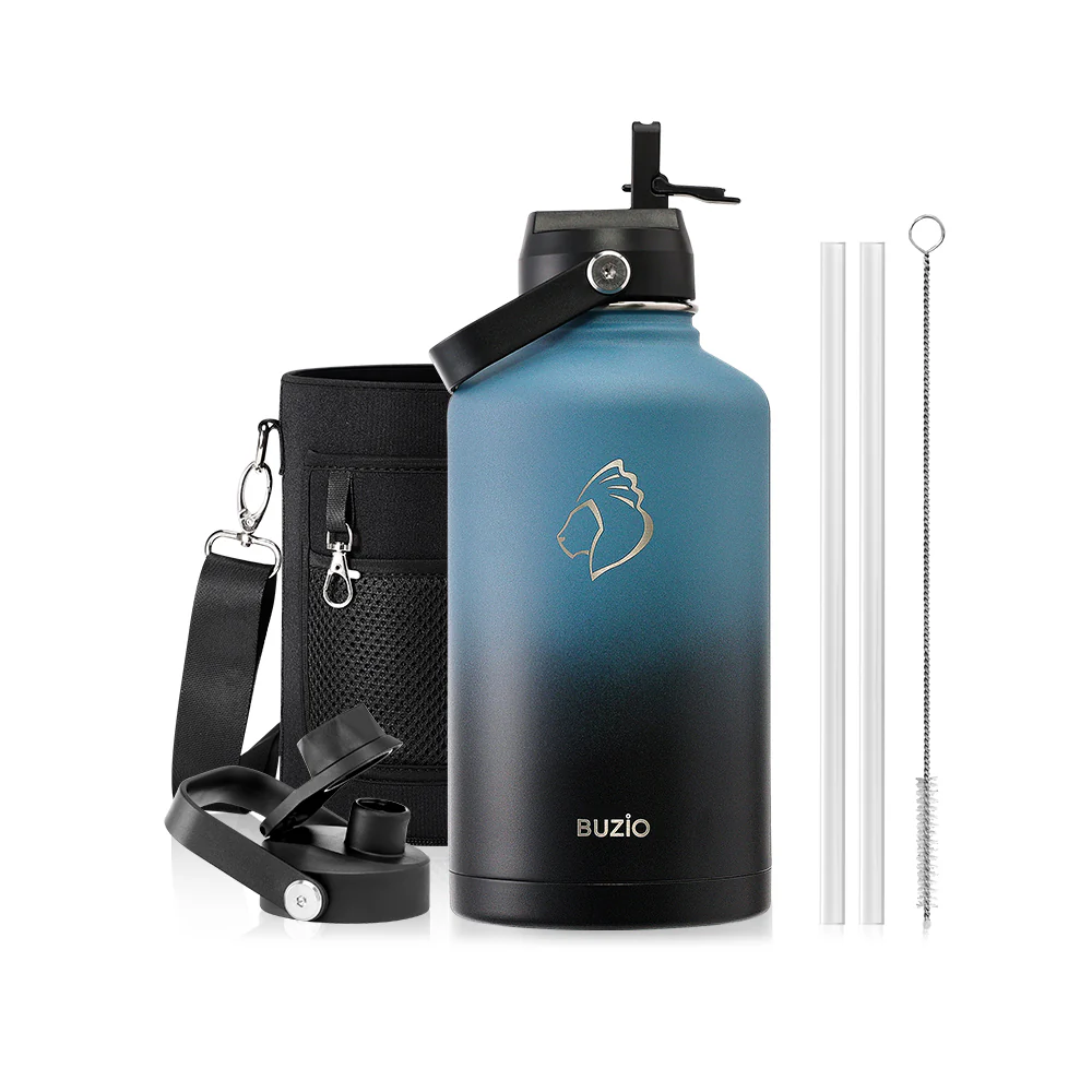 Duet Series Insulated Water Bottles with 2 Lids | 24oz- 128oz - Image 51