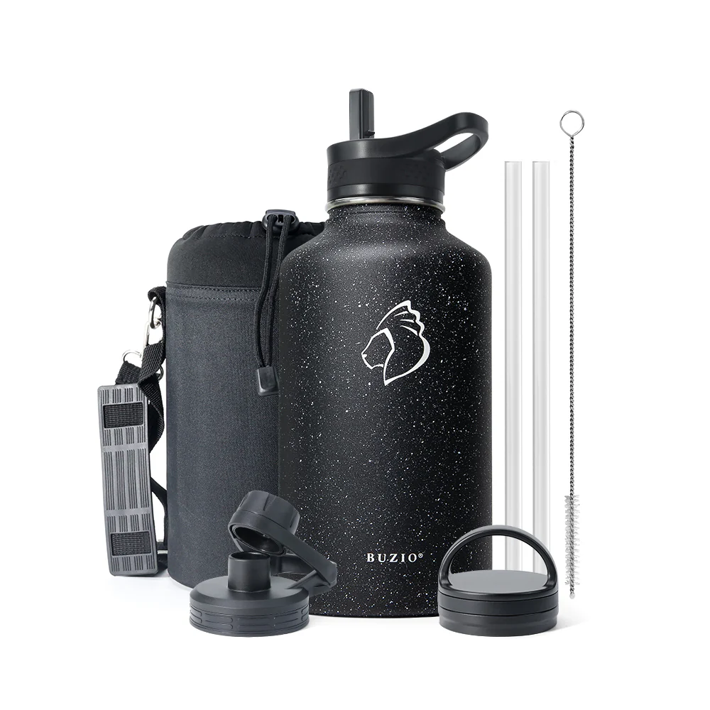 Trio Series Water Bottle with 3 Lids | 64oz - Image 17