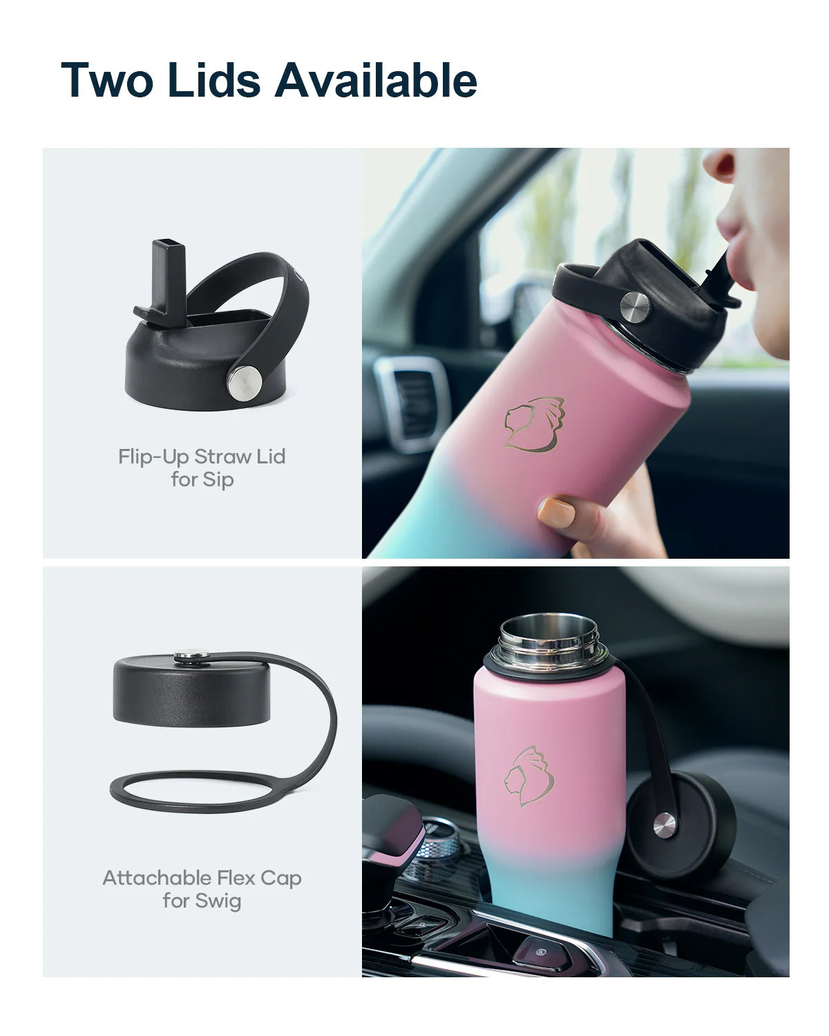 Trophy Series Water Bottle for Car | 32oz - Image 5
