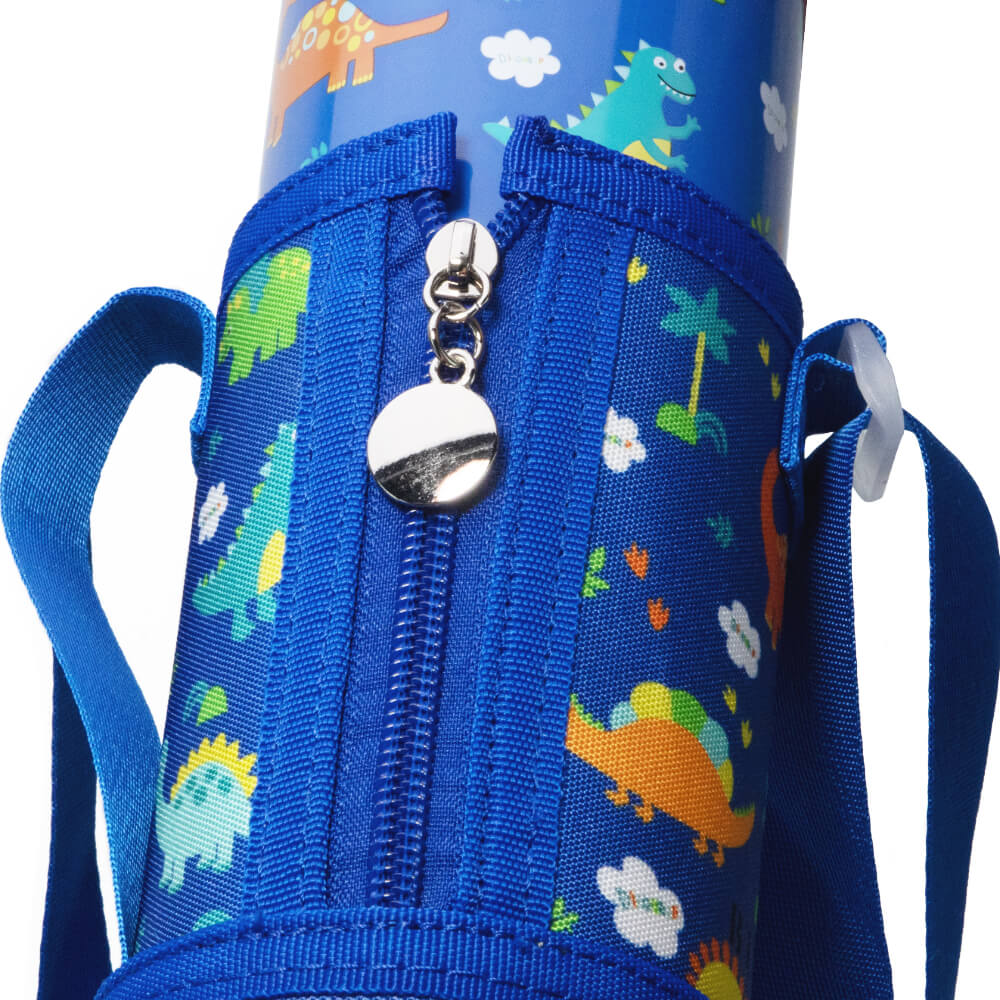 Kids Water Bottle with Carrying Pouch | 14oz - Image 5
