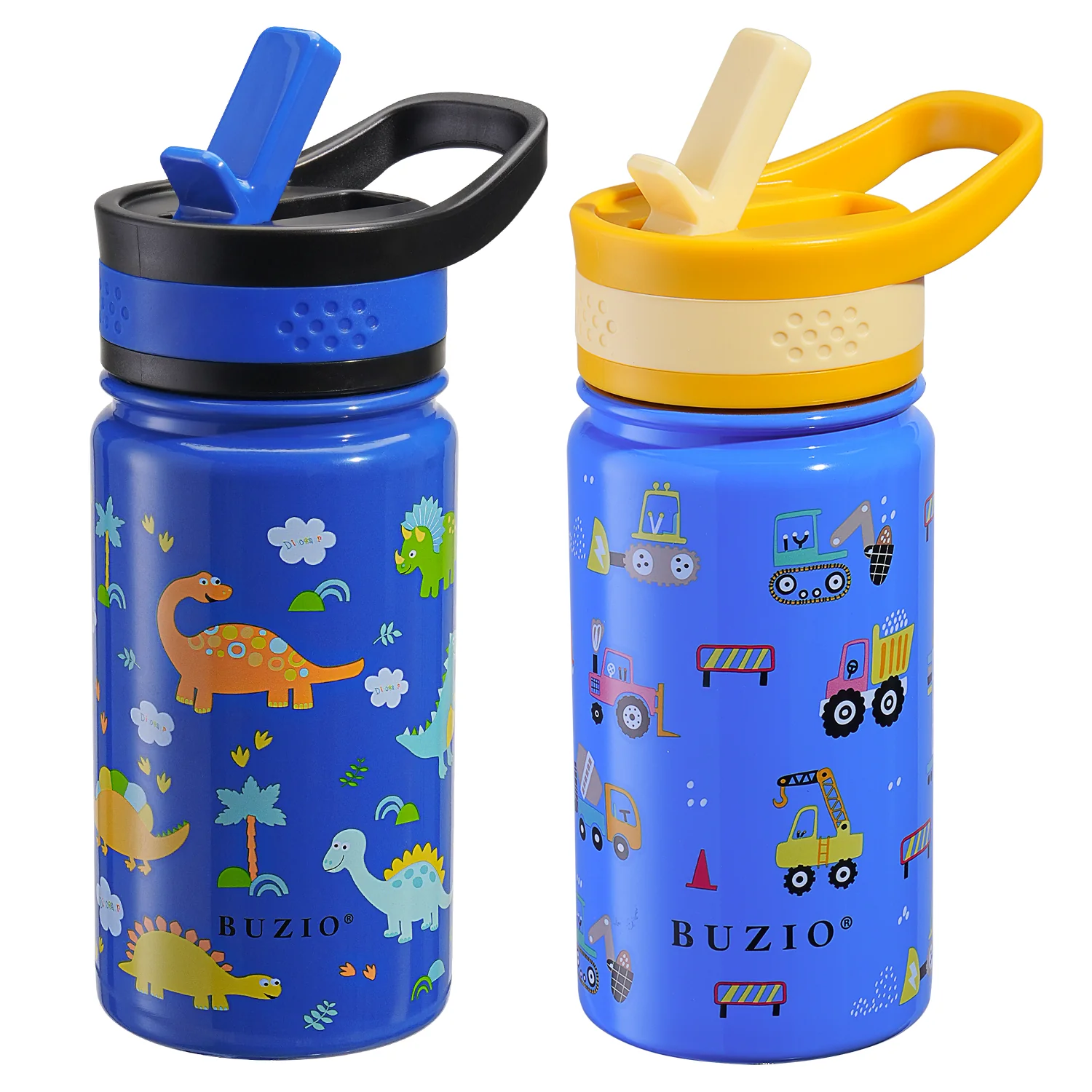 Kids Water Bottle with Straw Lid | 14oz - Image 21