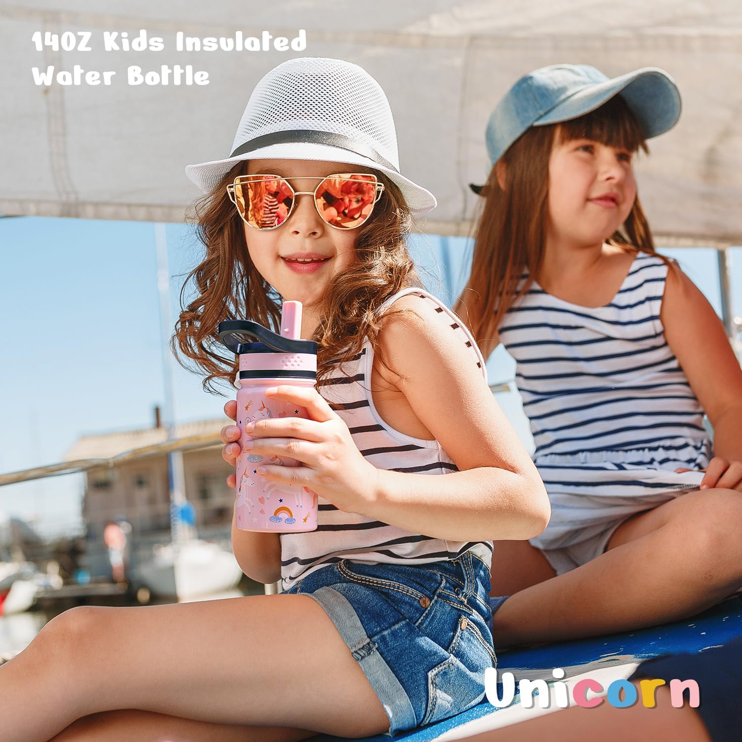 Kids Water Bottle with Straw Lid | 14oz - Image 8