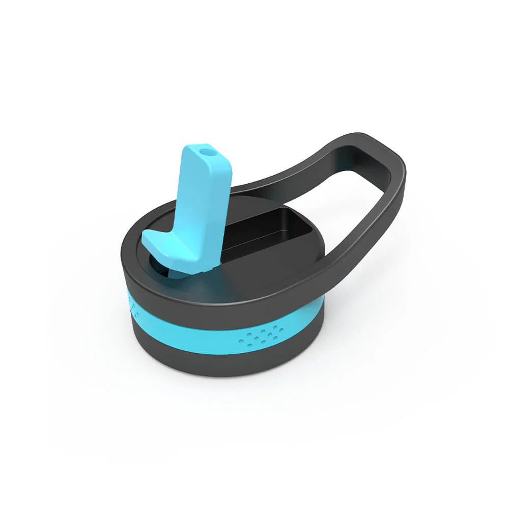 Kids Water Bottle with Straw Lid | 14oz | Shark - Image 3