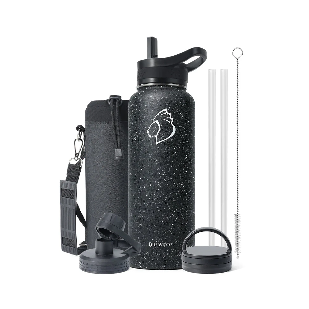 Trio Series Insulated Water Bottle with 3 Lids | 40oz - Image 12