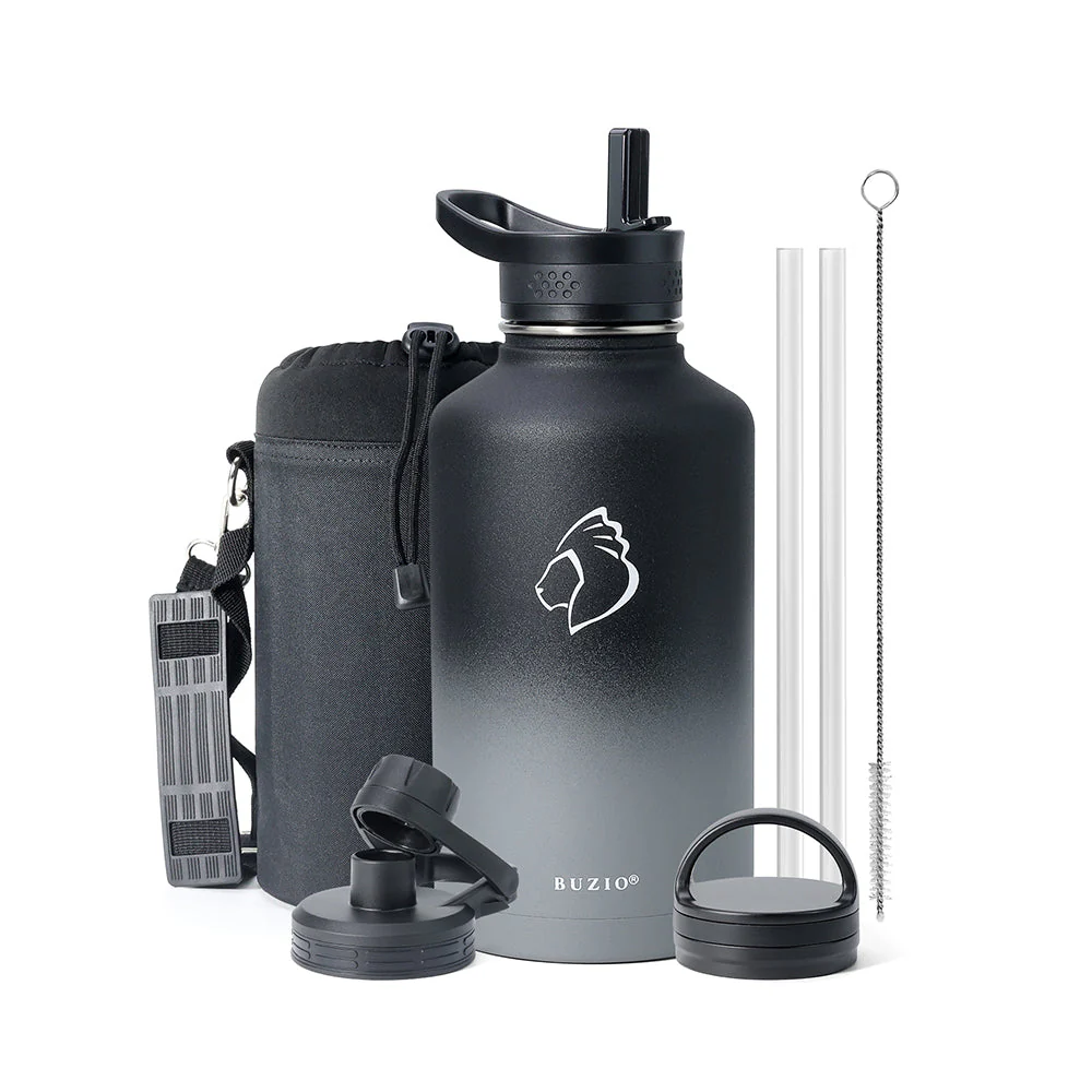 Trio Series Insulated Water Bottle with 3 Lids | 32oz - 64oz - Image 30