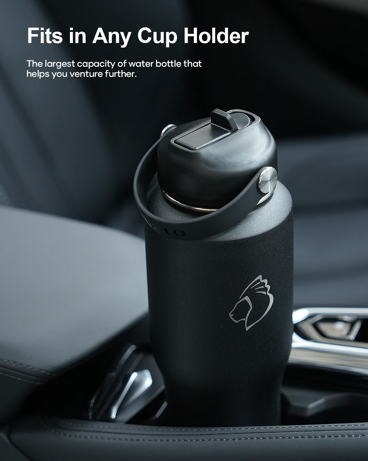 T-Shape Water Bottle for Car | 32oz - Image 5